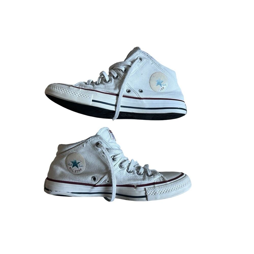 Converse Womens 9 Chuck Taylor All Star Madison Mid Top Grunge 90s Sneaker F1